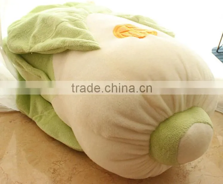 Cabbage pillow vegetables plush toys creative decorative pillow