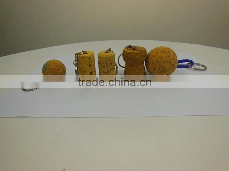 Cork Keychain For Promotional Gift