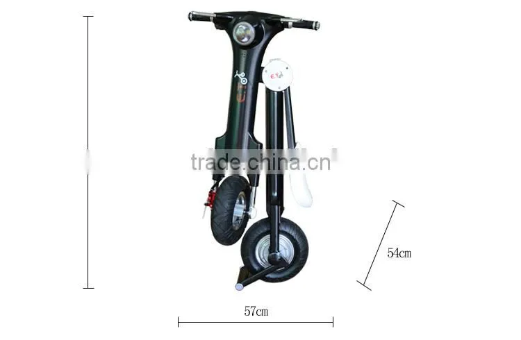 New Design E Scooter, 35-40km Range Per Charge Foldable electric bike with 350W motor power