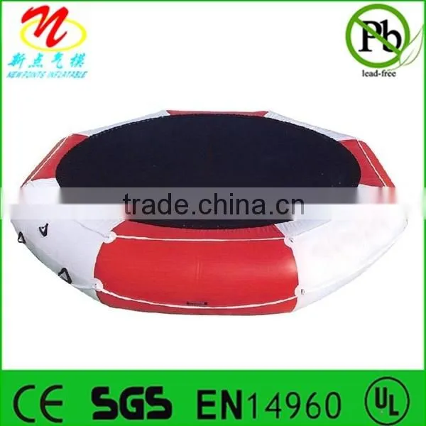 Inflatable water bouncer inflatable water trampoline