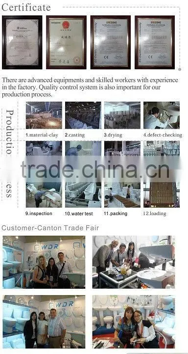 Alibaba sanitary ware porcelain square popular art baisn