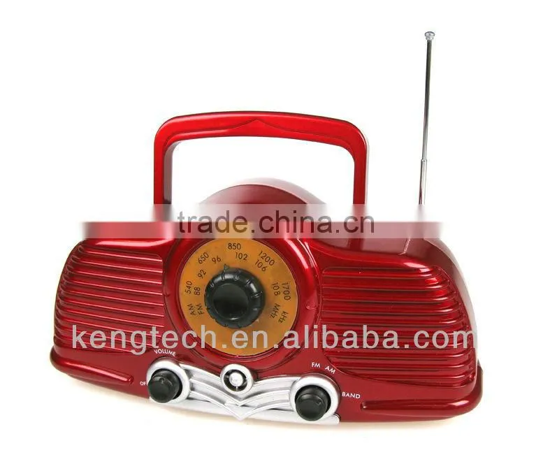 RETRO STYLE PORTABLE DESKTOP RADIO