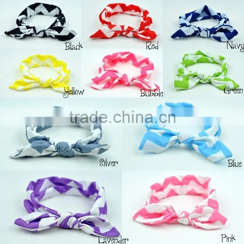 manufactory wholesale baby hair band flower rough selvedge children hair accessory with pear