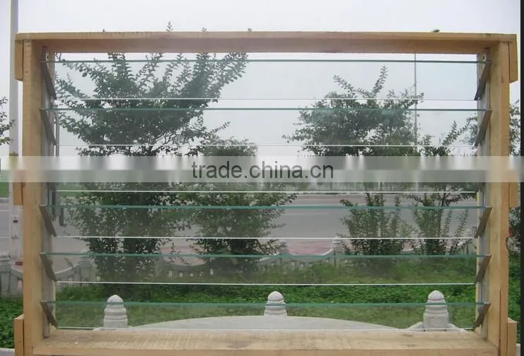 Low price color Louvre glass for window
