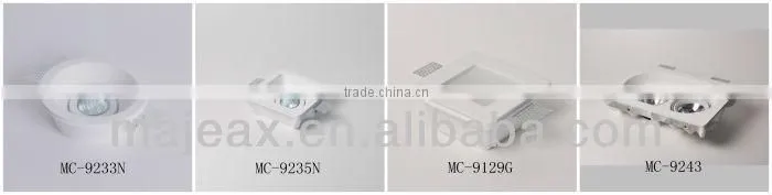 Recessed Gypsum Plaster ceiling profile