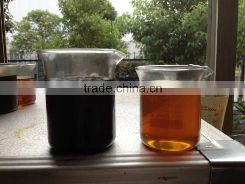 Tyre Oil Filtration can Purify the tyre oil from from the pyrolysis of waste tyres