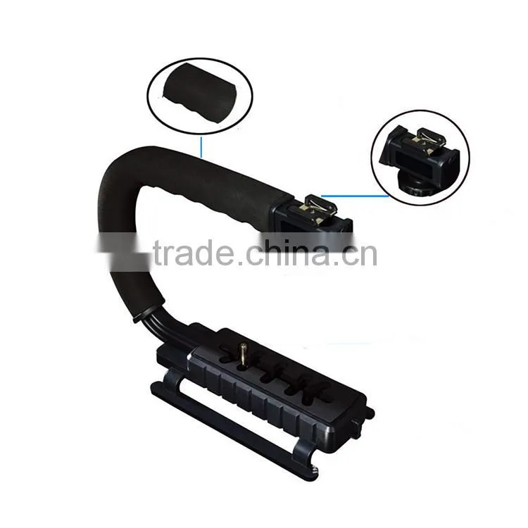 Video dslr camera DV Stabilizer /camera stabilizer chinaVideo Handle Mount Grip For DV Camcorder