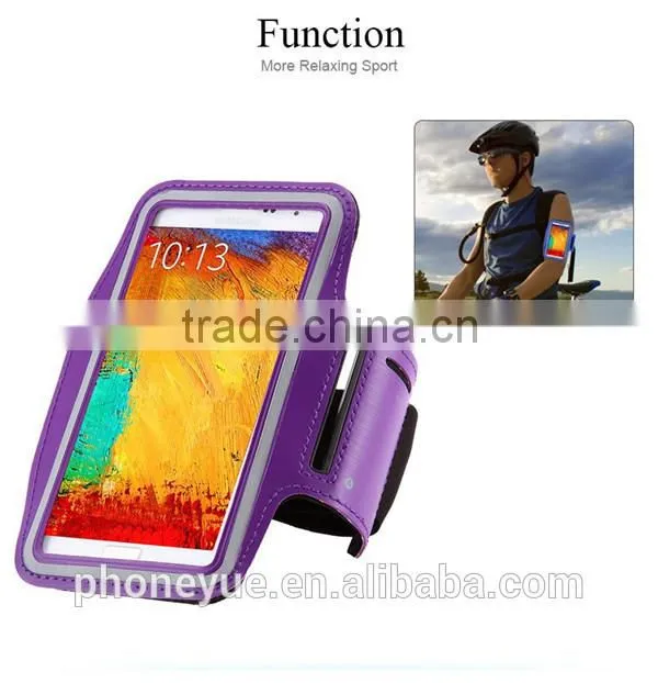 running jogging waterproof mobile cell phone sport armband case for samsung s6