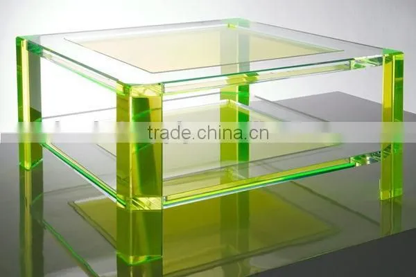 blak small Modern Acrylic tea Table