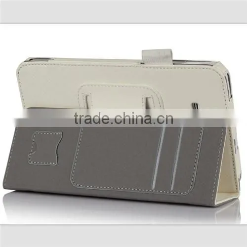 Leather case for samsung galaxy tab 3 lite t110 7 inch tablet case
