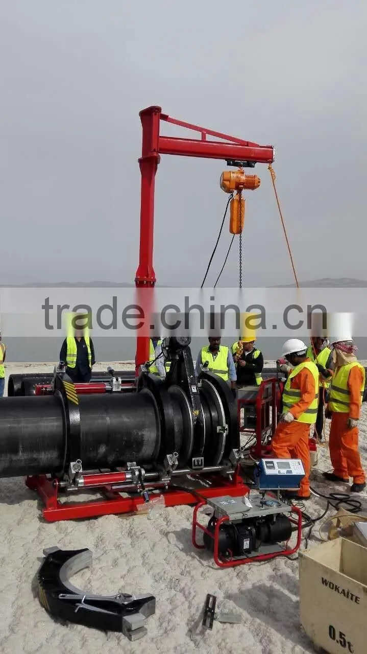 SHD800/450 hdpe butt fusion welding machine