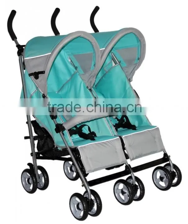 fashion new European style baby twin stroller