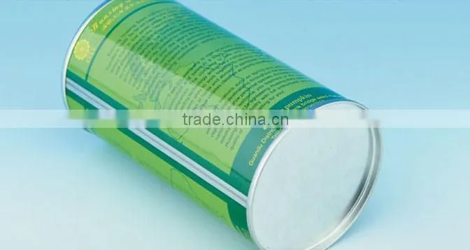 Buy Round Empty 50g Cucumber Seeds Metal Tin Can