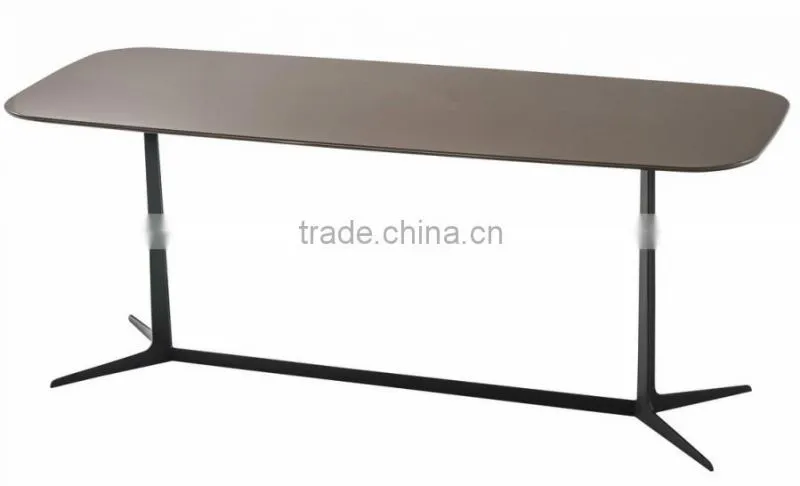 Hot sale modern design foshan office furniture metal base office table