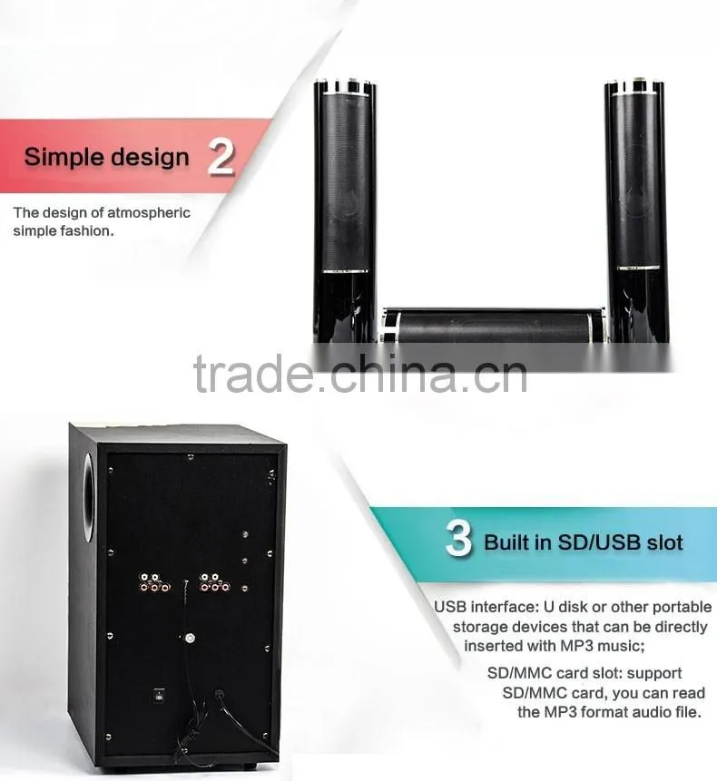 Jerrypower home theater 5.1/ surround sound home theater system