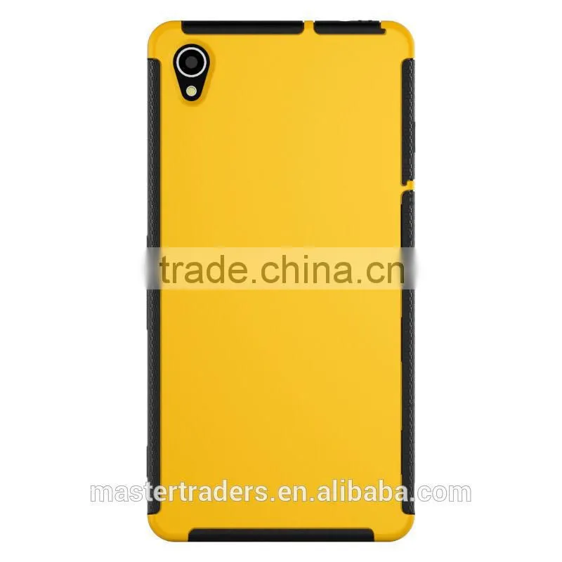 Cheap Waterproof Dirtproof Shockproof Hard PC Case For Sony Z3 With PET Cover MT-3726