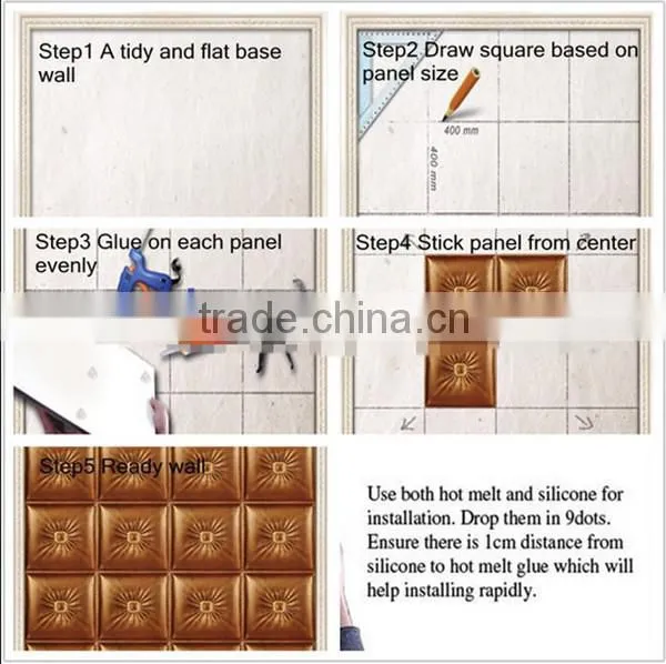 3d interior wall panelling