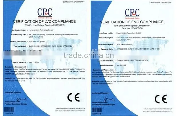 LINKJOIN MATS-2010Hhard magnet bh loop tracer BH curve tracer ferrite core measurement system trade assurance supplier