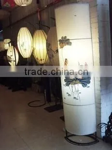 chinese antique paper lamp