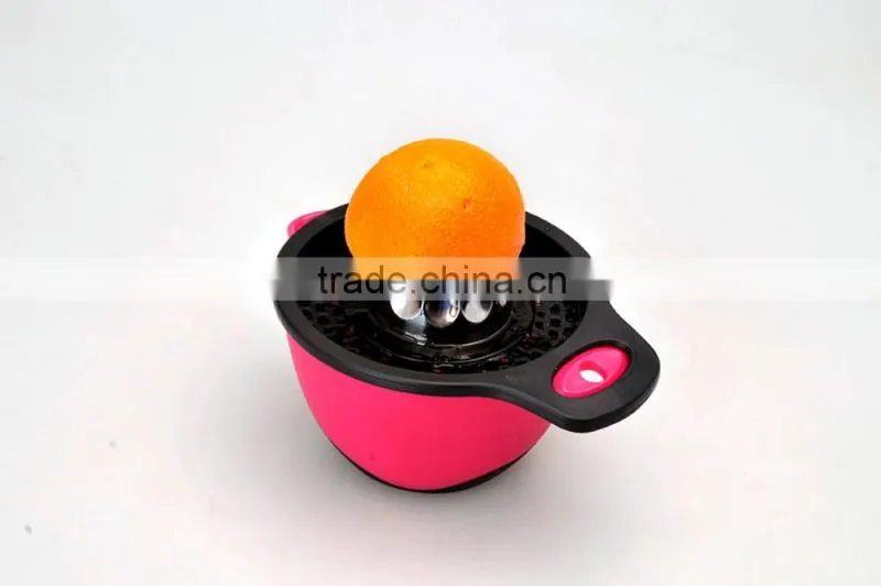 TPR+PP+S/S 21*18 High quality lemon squeeaer/orange juicer machine/press lemon squeeaer/lemon juicer/manual juicer