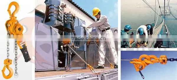 construction lifting hoist manual chain hoist durable chain block