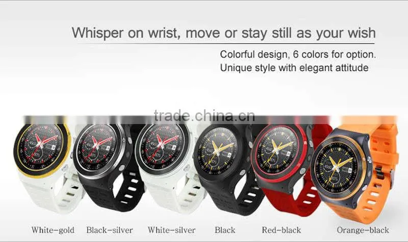 2016 New GSM 3G Quad Core Android 5.1 Smart Watch With 5.0 MP Camera GPS WiFi Bluetooth V4.0 Pedometer Heart Rate BB79