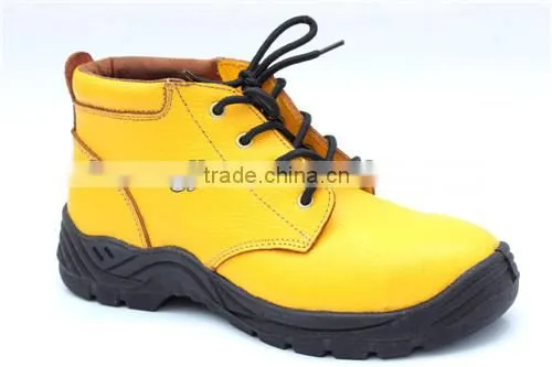 waterproof leather industry work shoe steel toe cap safety shoe 9066-2