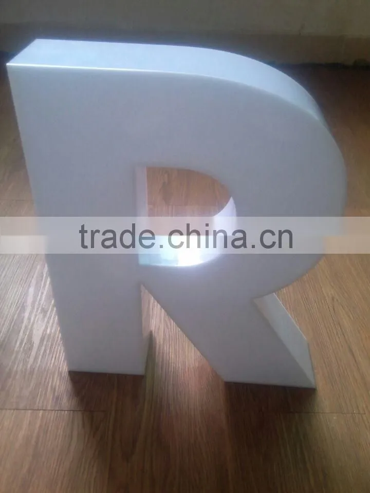 Customized vacuum formed 3d acrylic plastic light box