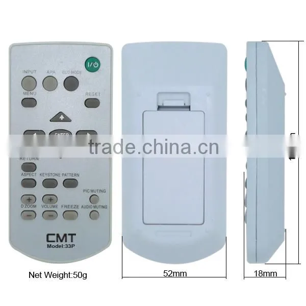 CMT-33P universal remote for projector