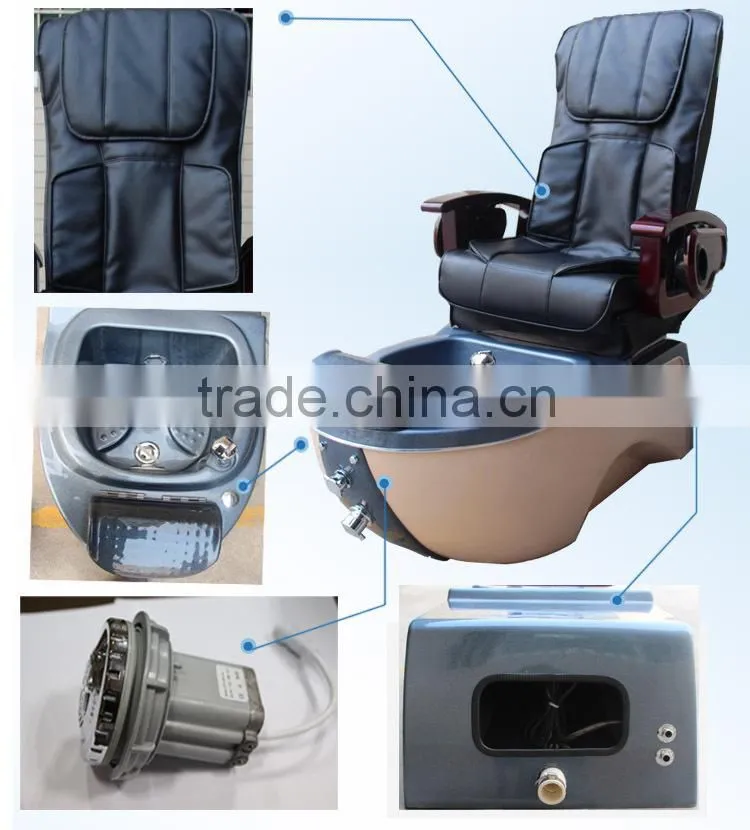 2016 whirlpool salon foot spa massage shiatsu pedicure chair