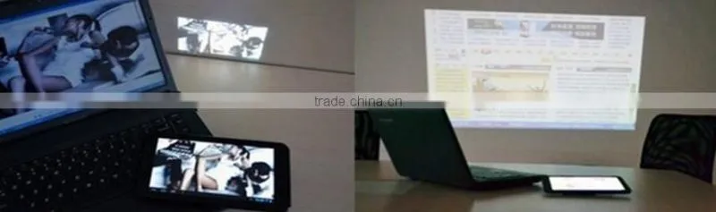 The World's first Android 4.4 tablet projector with 50LM upto 100inch screen