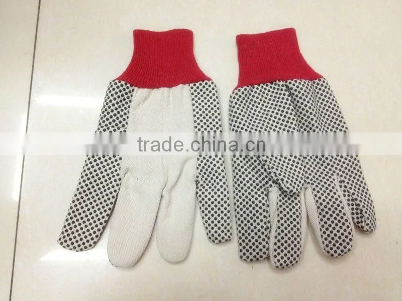 Weight Dot cotton yarn Gloves/ working gloves/ safety working gloves