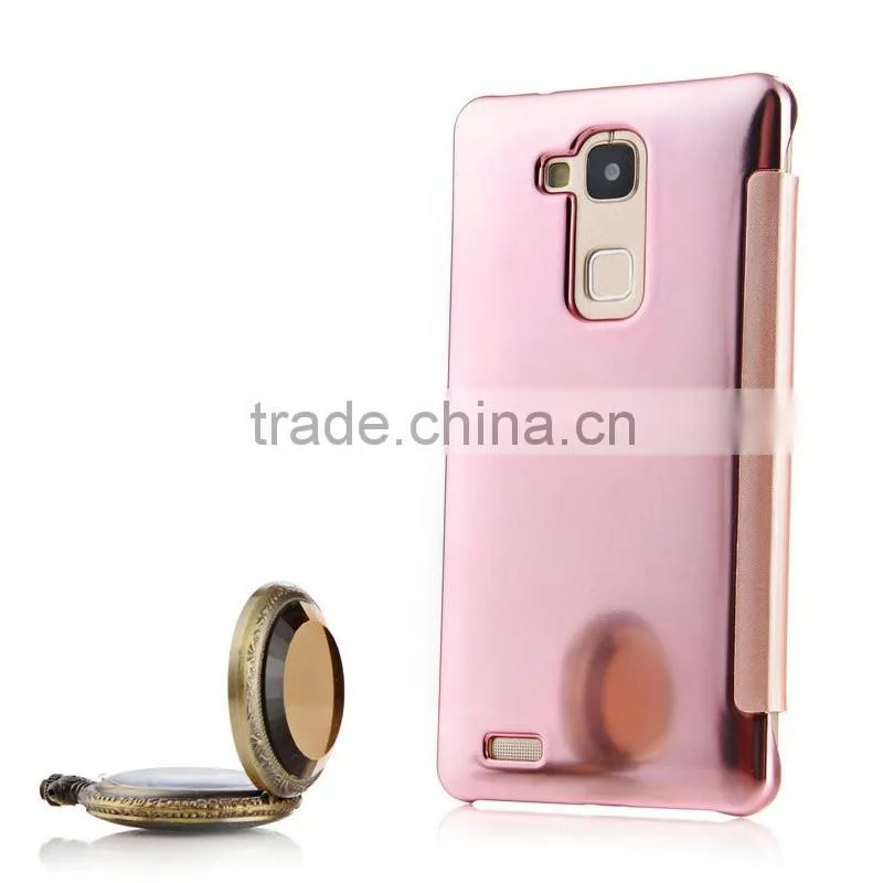 Hot selling cheap price window view smart cover case for Huawei Ascend Mate 7
