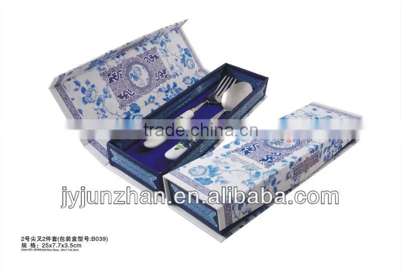 Elegant Tableware spoon fork of food certificate made in Jieyang Junzhan and low price