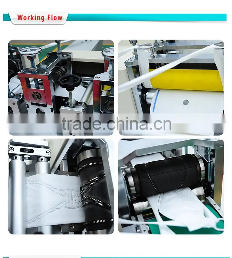 Fish type mask machine PM2.5 face mask making machine