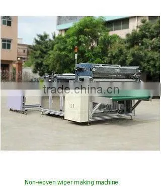 Full automatic ultrasonic wiper making machine