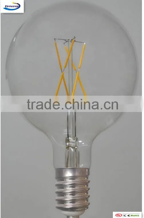110V 230V 10 Watt /G200/G250/G300 vintage retro tyle Edison led filament globe bulb E27/E26/B22 decorate the cafe/bar/restaurant