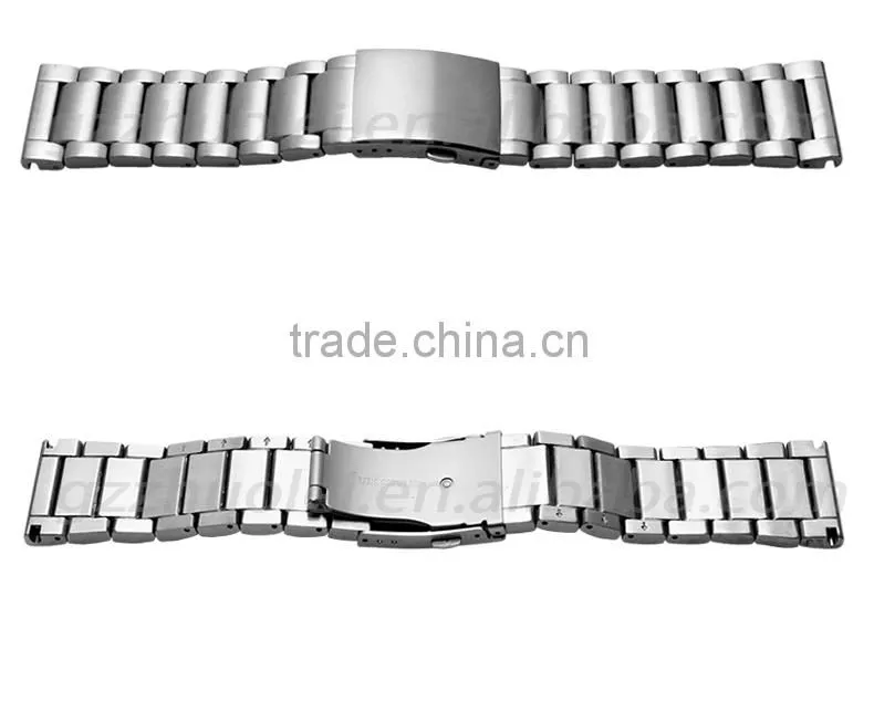 24|26|28mm high quality imported stainless steel watch bracelet Wholesale 3PCS