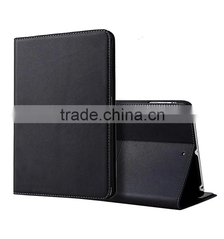 Black cover case for ipad pro, folio protective cover case for ipad 7