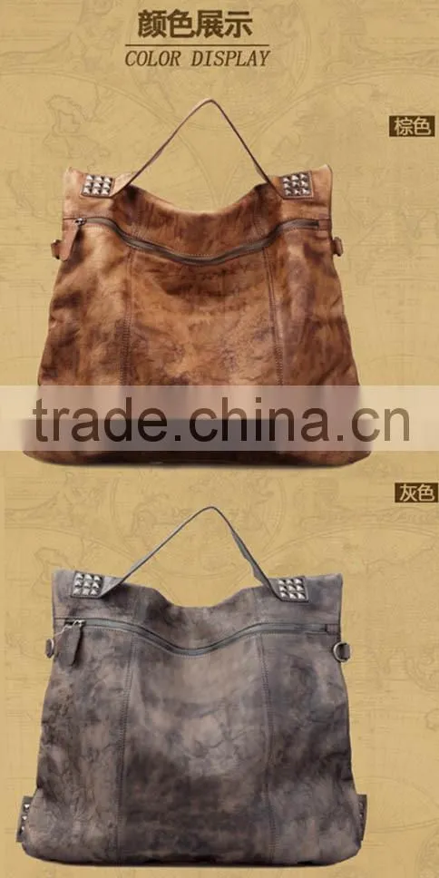 wholesale latest fashion design elegance leather lady tote handbag china