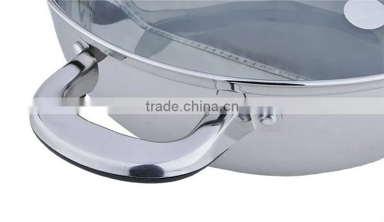 Charms stainless steel indian hot pot set