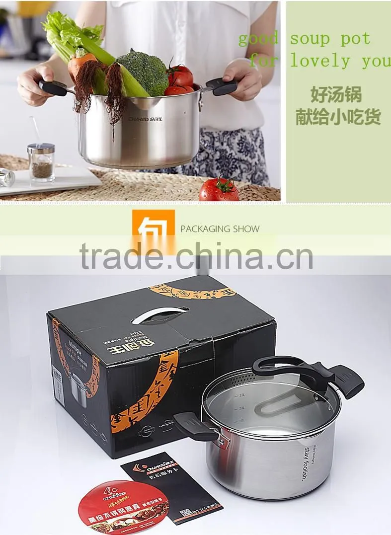 charms Food grade 304 stainless steel cookware