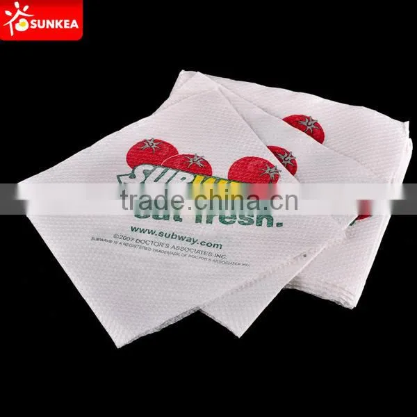 Art design paper serviettes for party