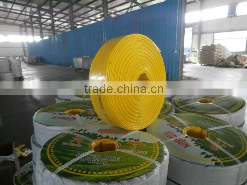 PVC hose machine for lay flat fire hose