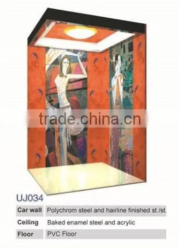 Elevator Cabin With Art Painting Elevator Cabin Design