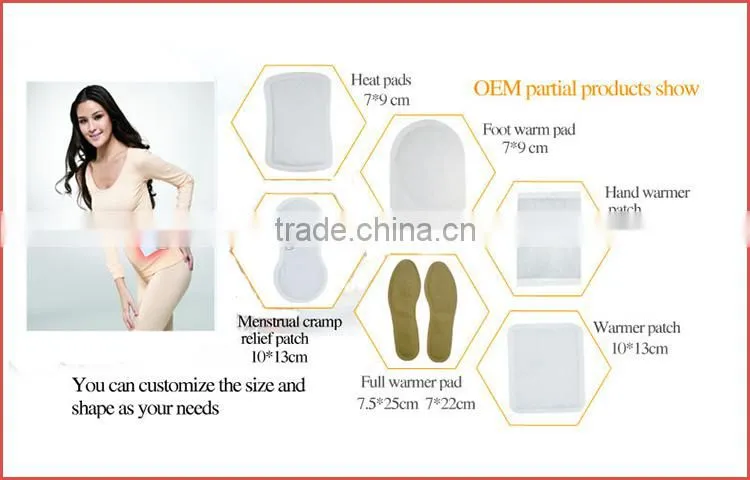 Magic warmer heat patch instant body heat patch for cold
