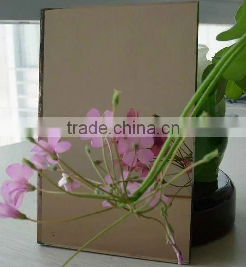 Tinted glass mirror