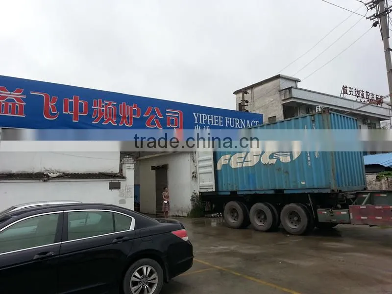 Scrap Steel Melted Coreless Induction Furnace 3000kg