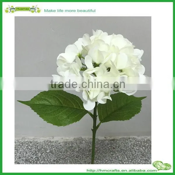 2016 trendy hydrangea flower artificial white hydrangea