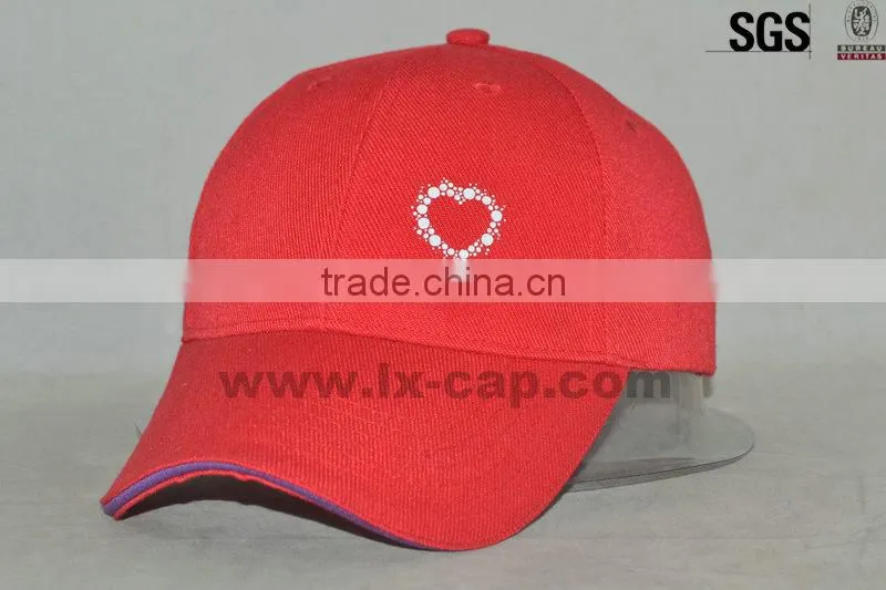 Blue Cotton Sports Cap free size sales promotion
